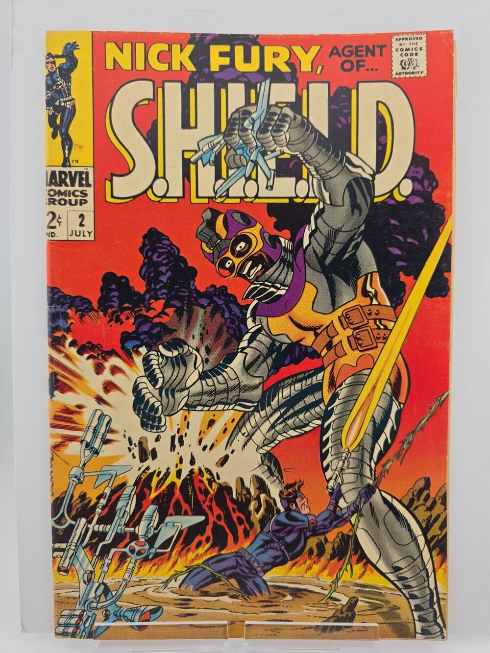 Nick Fury Agent of Shield #2 July 1968 2nd solo issue